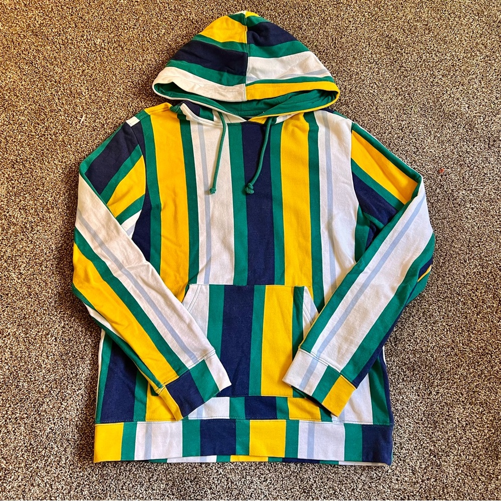 PacSun multicolor striped hoodie